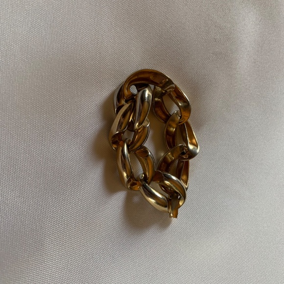 🎉Host Pick🎉.Dior Vintage Antique Gold Curb Link Chain Bracelet! - Picture 7 of 11